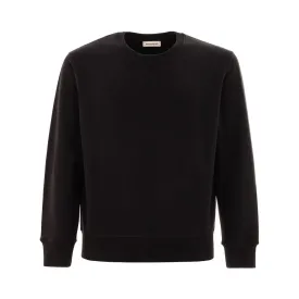 Alexander McQueen Black Cotton Men's Sweater