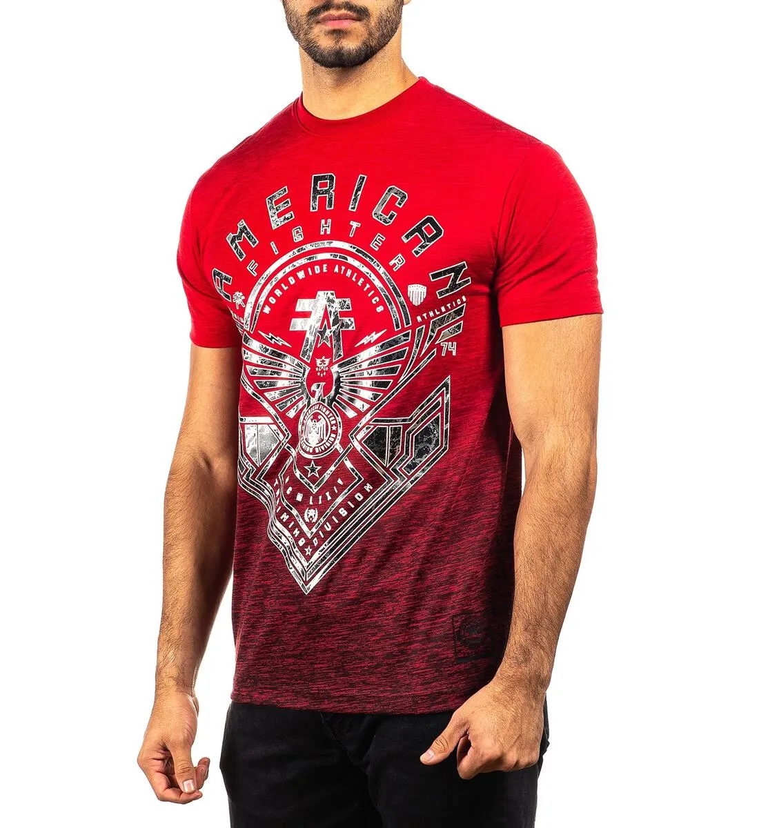 American Fighter Huntsville T-Shirt Dark Cherry