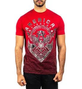 American Fighter Huntsville T-Shirt Dark Cherry