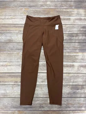 Athletic Leggings By Old Navy In Brown, Size: Xl