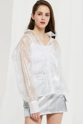 Audrey Plaid Organza Shirt