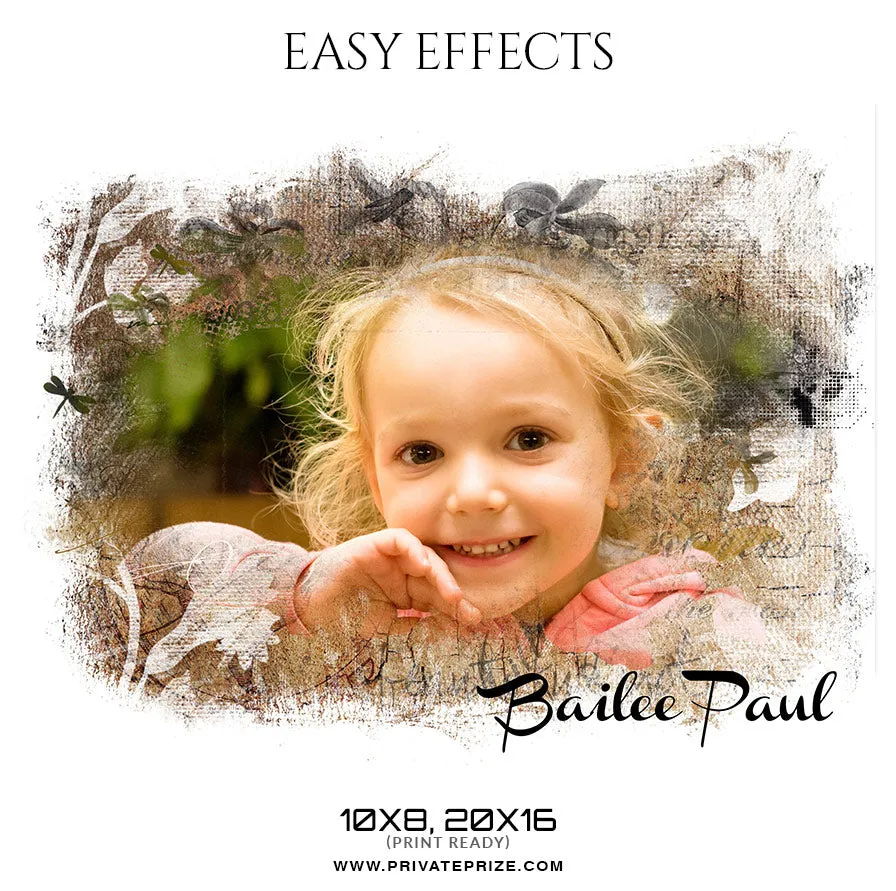 Bailee paul - Easy Effects Kids Photography