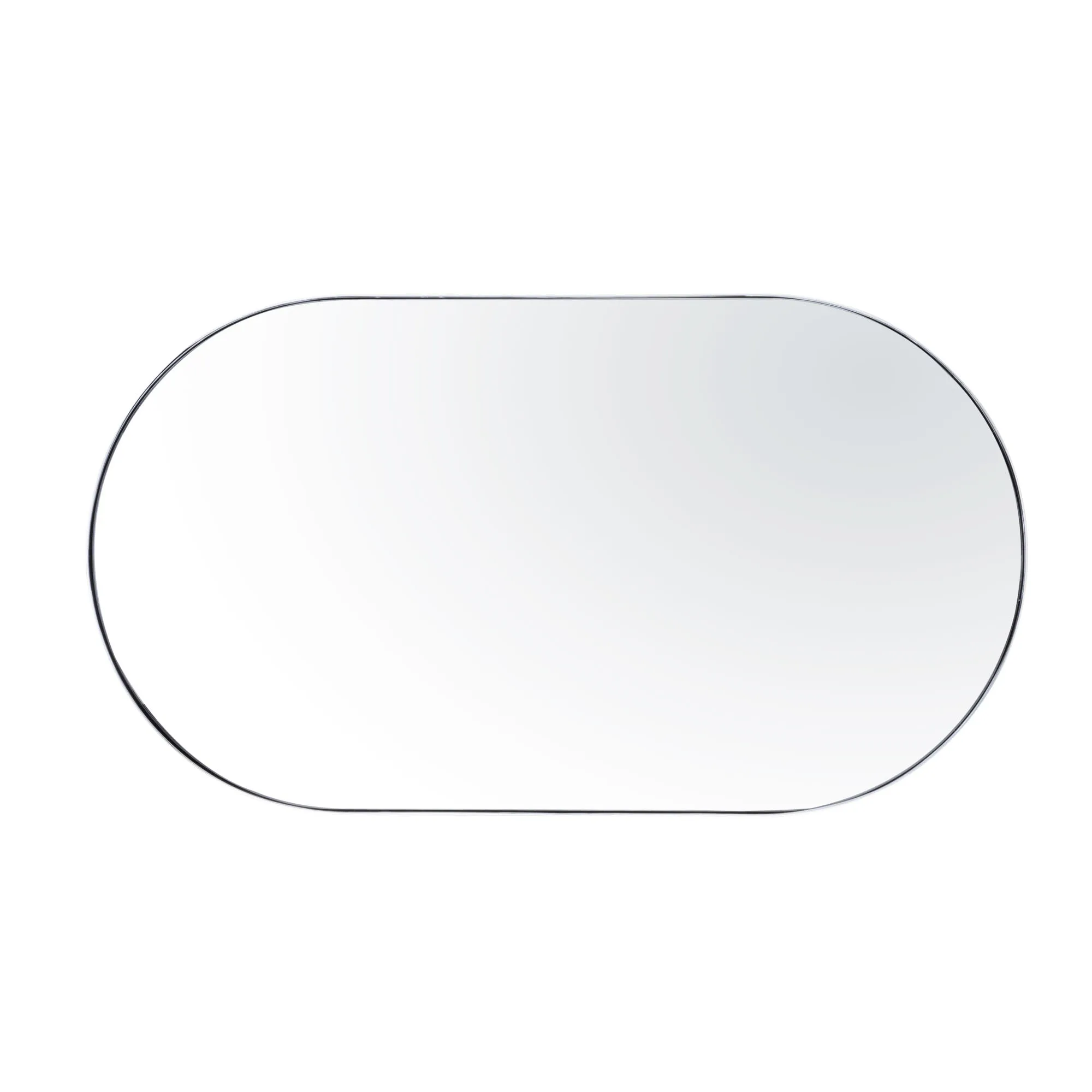 Capsule 434MI22CH 22x40 Oval Mirror - Chrome