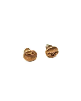 Coffee beans earrings