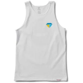 Diamond Supply Co Bolts And Boats Tank White