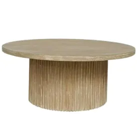 Elle Mindi Wood Organic Coffee Table