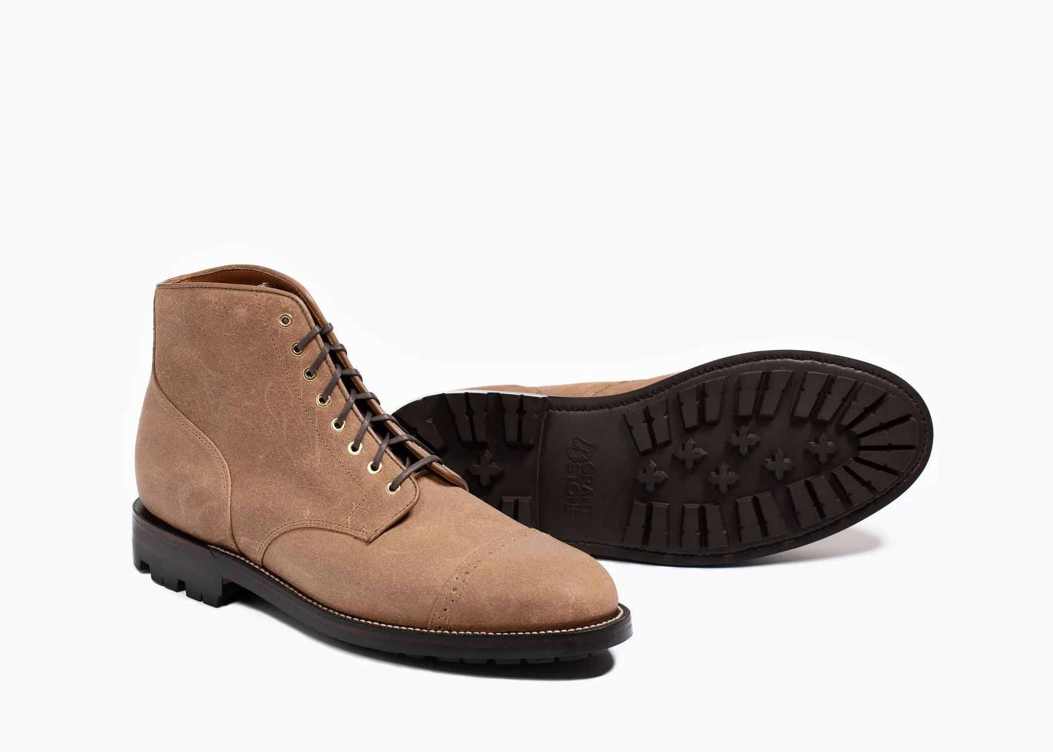 Garrison Boot Natural Waxed Commander