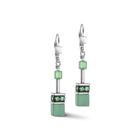 GeoCUBE® Iconic Precious earrings green