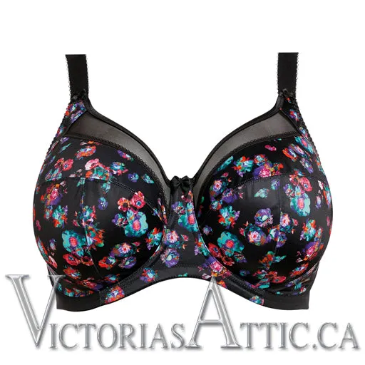 Goddess Kayla UW Banded Bra Confetti Black