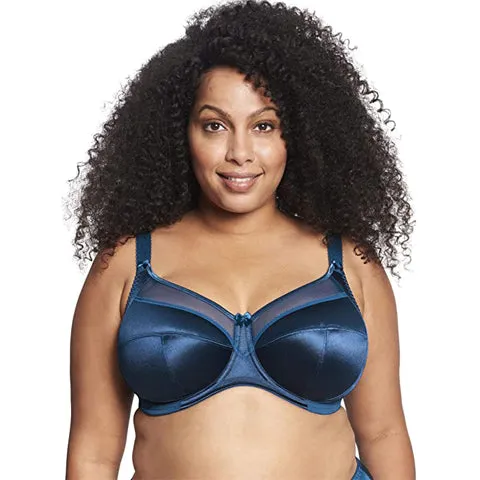 Goddess Keira UW Banded Full Cup Bra Stormy Blue