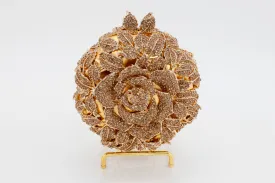 Golden Rose Evening Bag