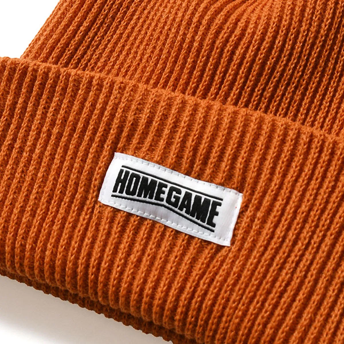 HOMEGAME - LONG BEANIE ORANGE【HG241402】