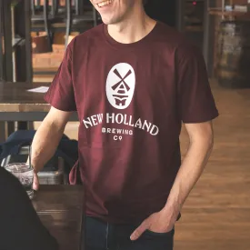 New Holland Brewing Co. Classic T-Shirt - Burgundy