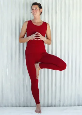 Red Lumi Leggings