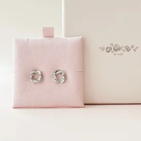 Silver Timeless Hug Earrings