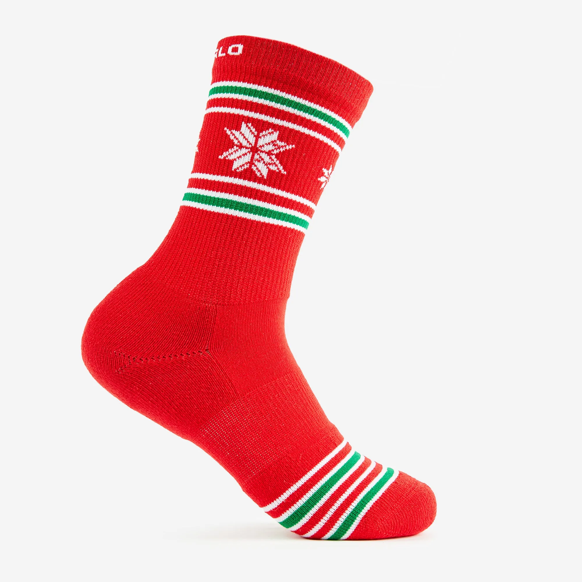 Snowflake Holiday Giftable Crew Socks