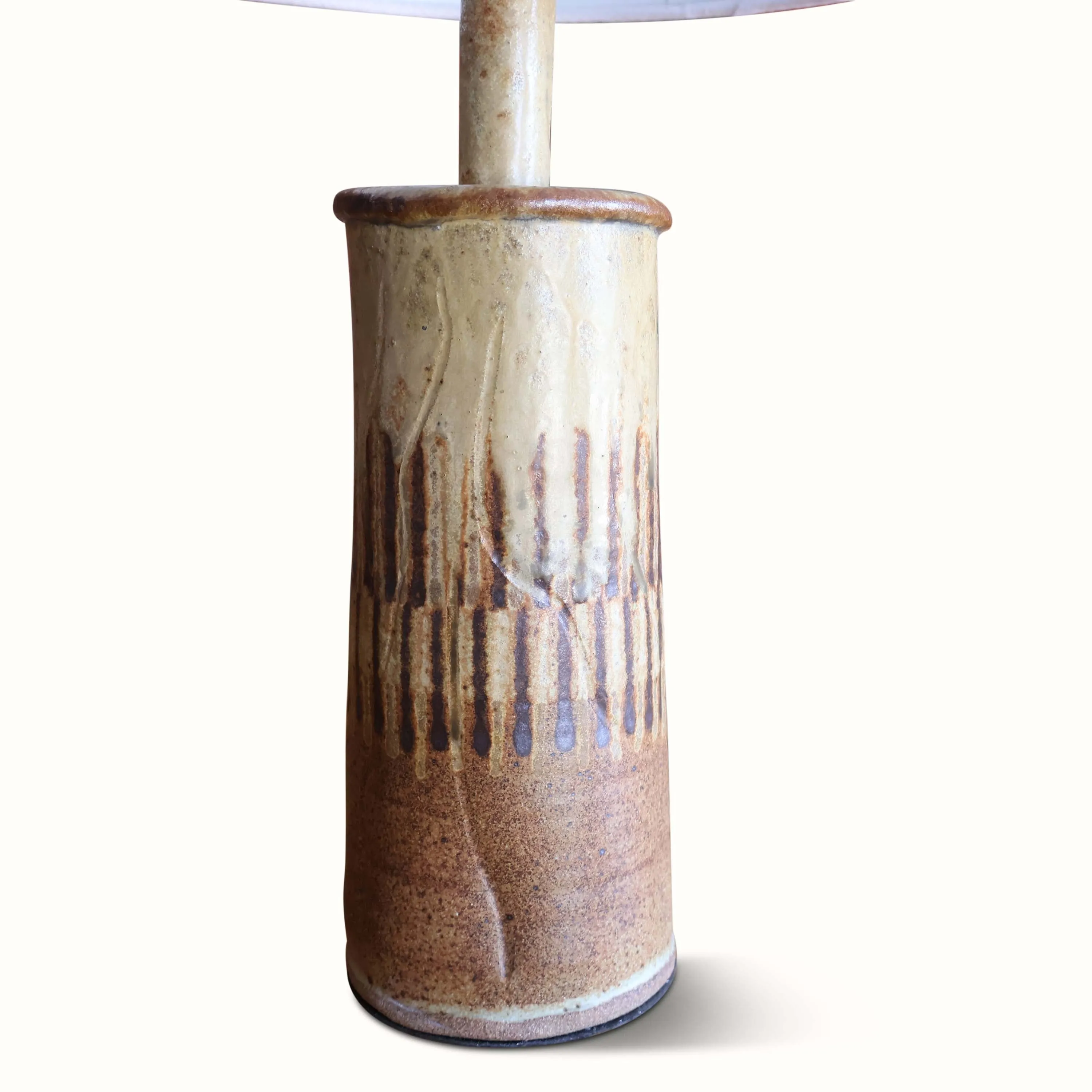 Studio Pottery Lamp, France, 1960s