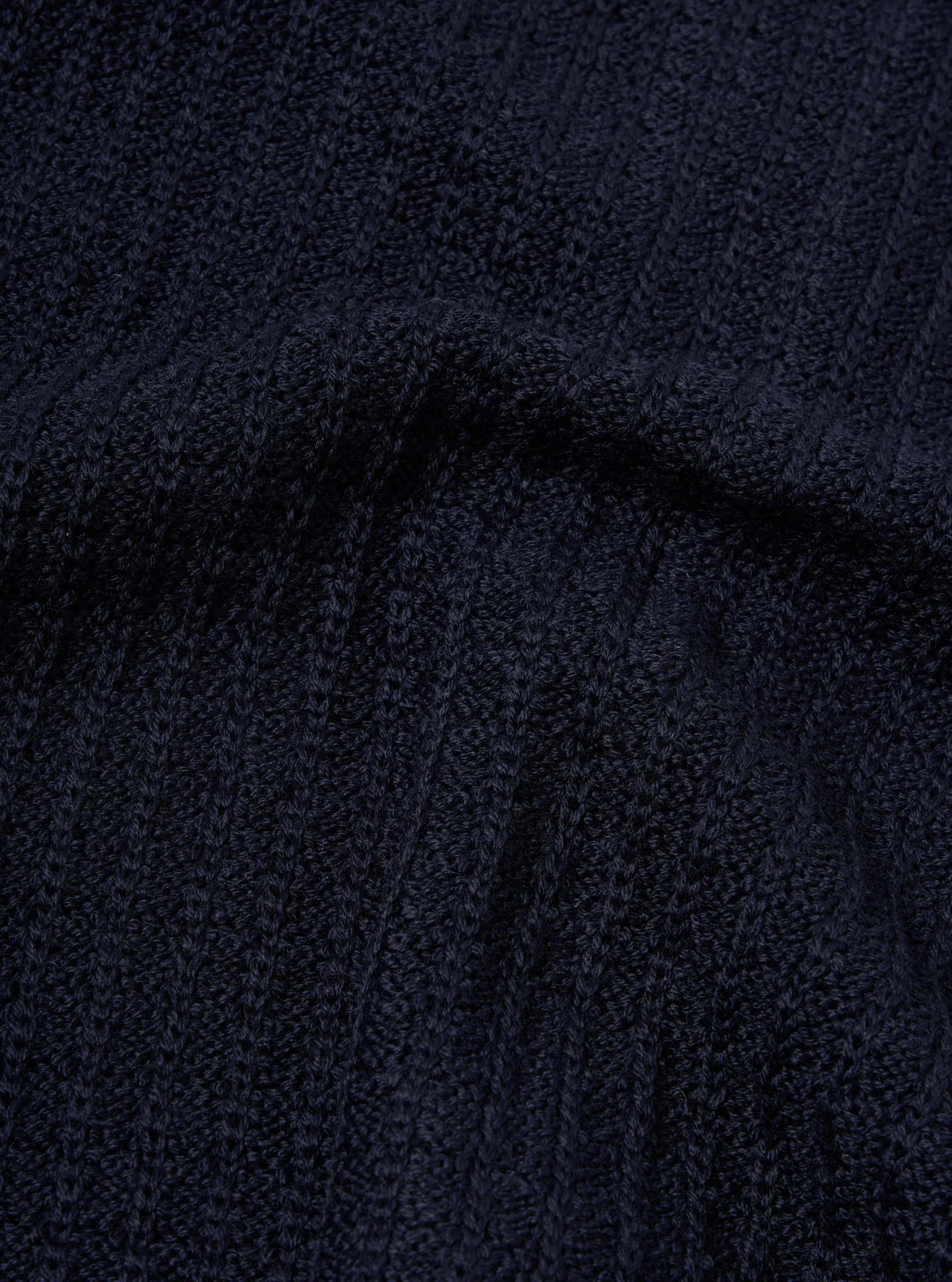 Universal Works Knit Jacket in Navy Merino Knit